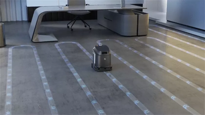 Phantas schoonmaakrobot