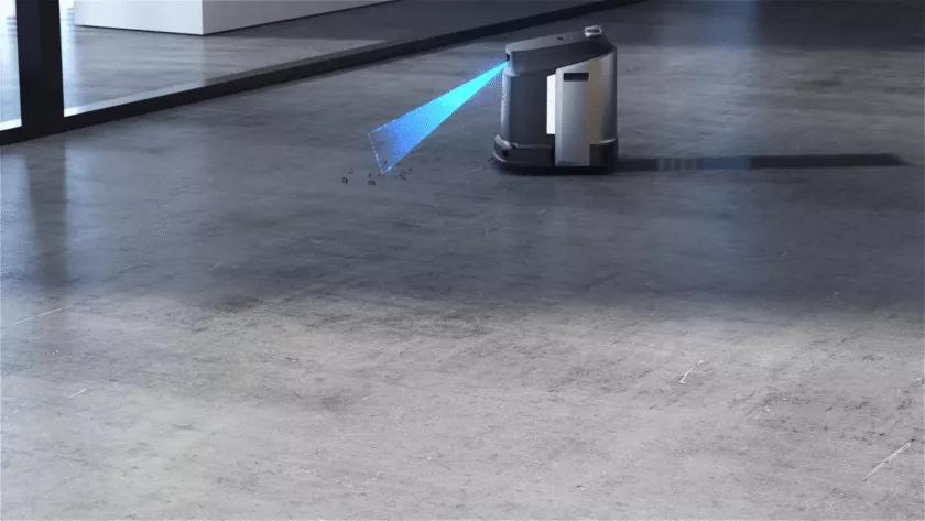 Phantas schoonmaakrobot